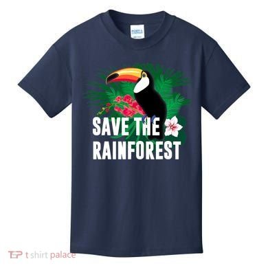 Earth Day Save The Rainforest Kids T-Shirt