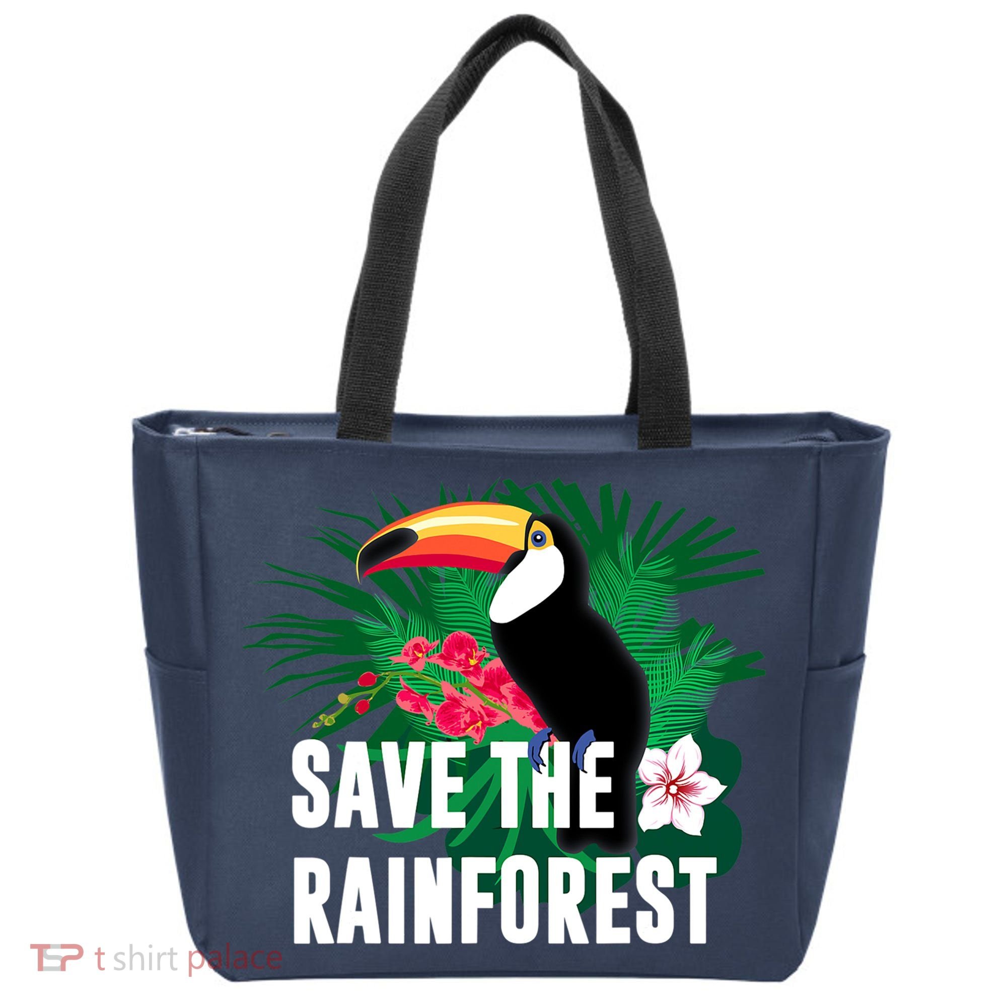 Earth Day Save The Rainforest Tote Bag