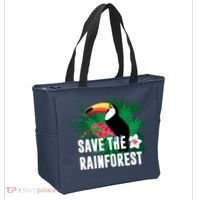 Earth Day Save The Rainforest Tote Bag thumb 2