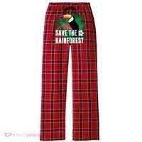 Earth Day Save The Rainforest Women's Flannel Plaid Pajama Pants thumb 0