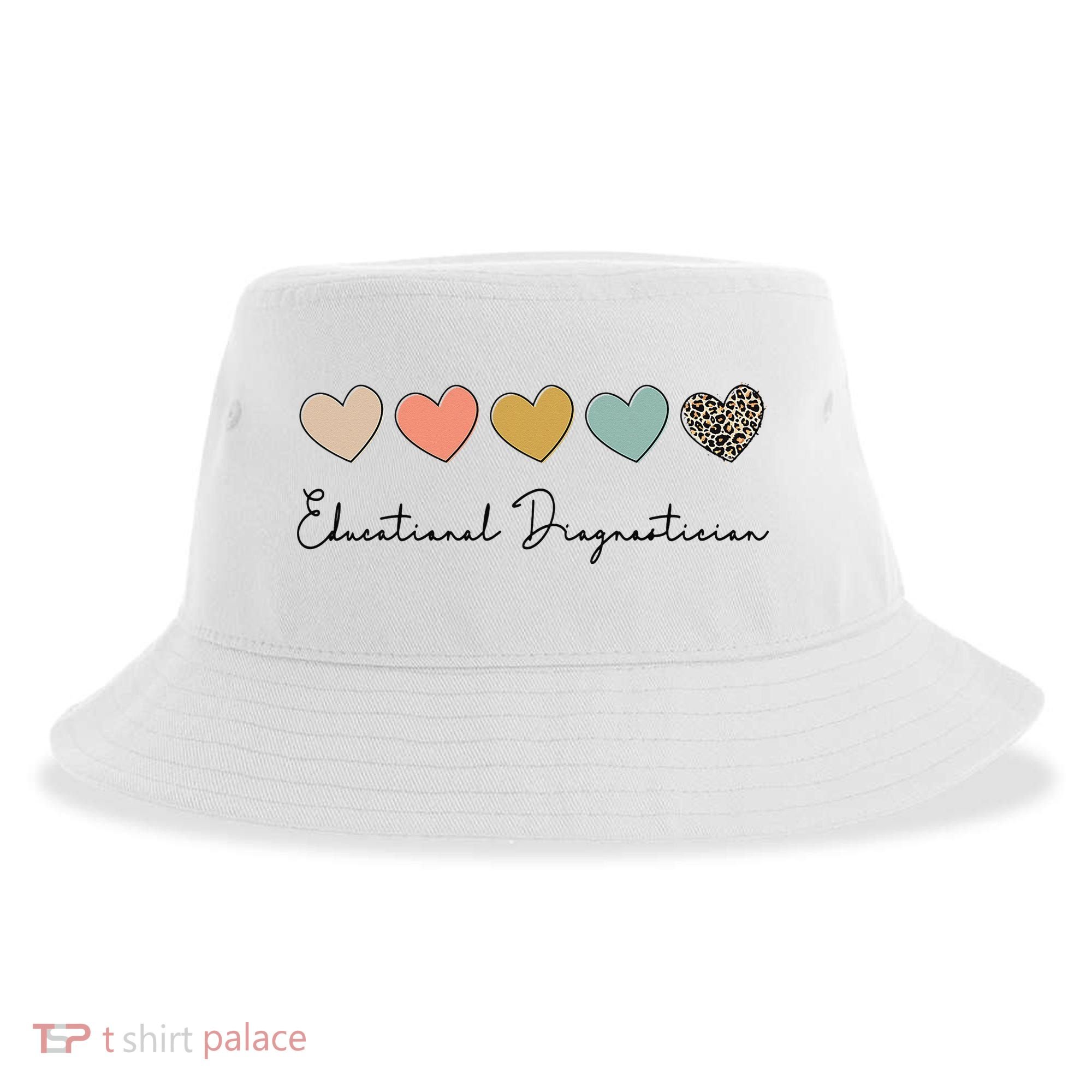 Educational Diagnostician School Psychologist Psychometrist Sustainable Bucket Hat