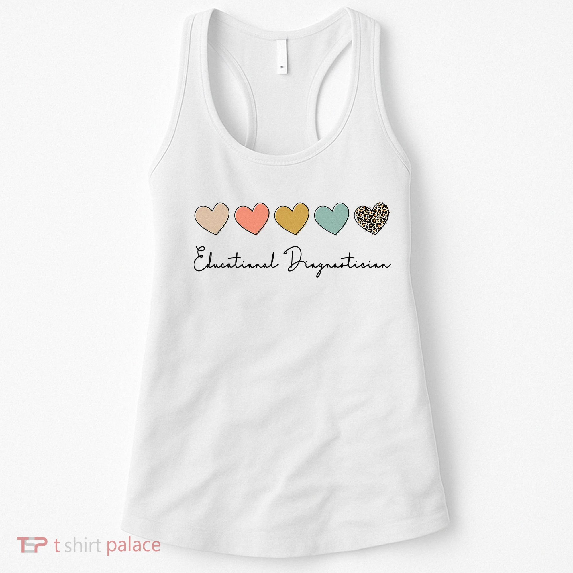 Educational Diagnostician School Psychologist Psychometrist Women's Tank Top
