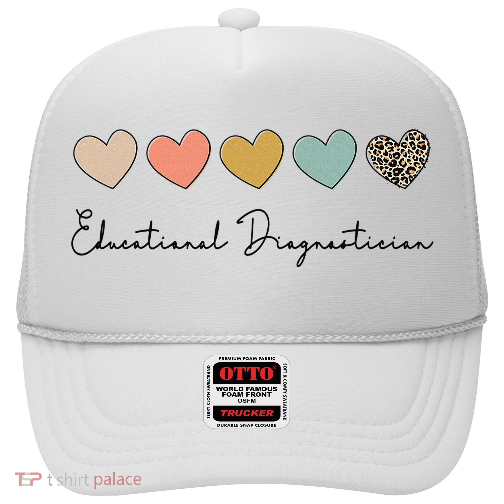 Educational Diagnostician School Psychologist Psychometrist Hat