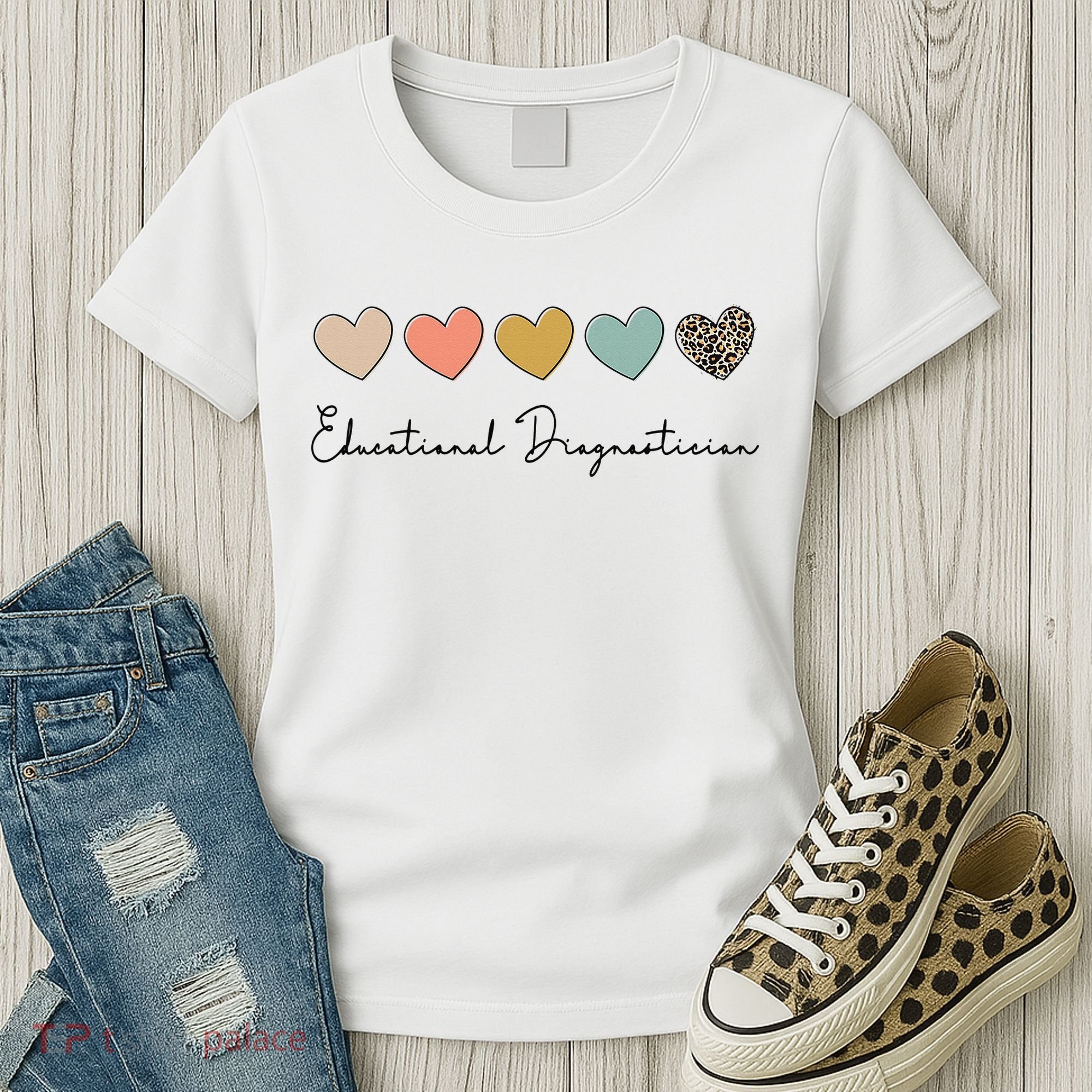 Educational Diagnostician School Psychologist Psychometrist Women's T-Shirt