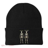 Ehlers Danlos Syndrome Skeletons Zebra Awareness Beanie thumb 0