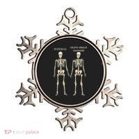 Ehlers Danlos Syndrome Skeletons Zebra Awareness Ornament thumb 0