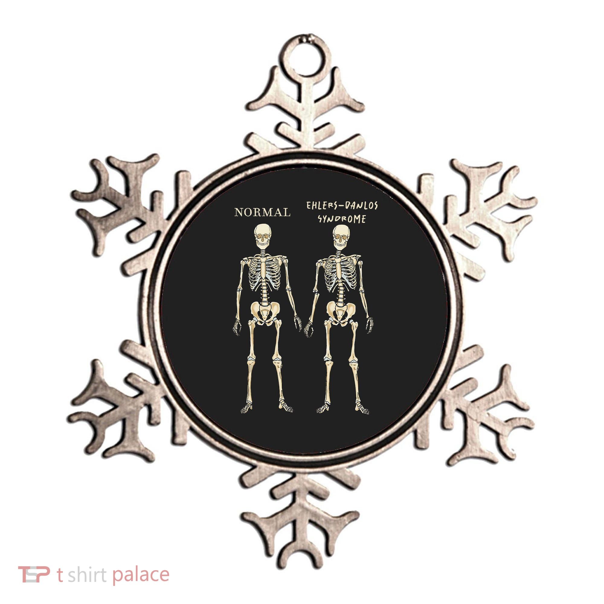 Ehlers Danlos Syndrome Skeletons Zebra Awareness Ornament