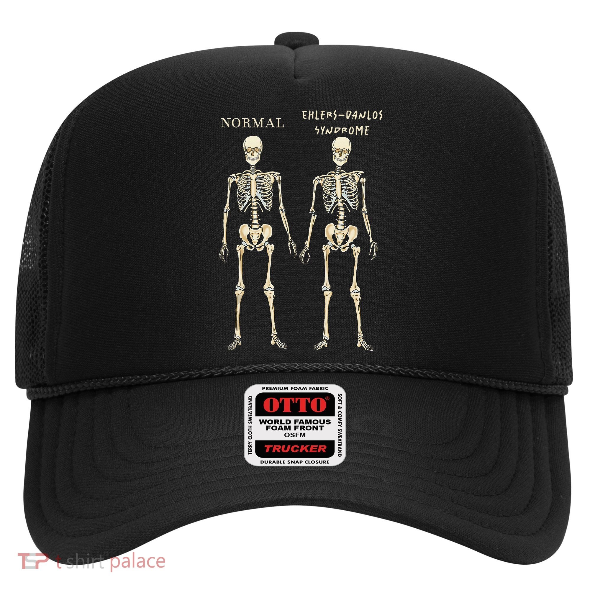 Ehlers Danlos Syndrome Skeletons Zebra Awareness Hat