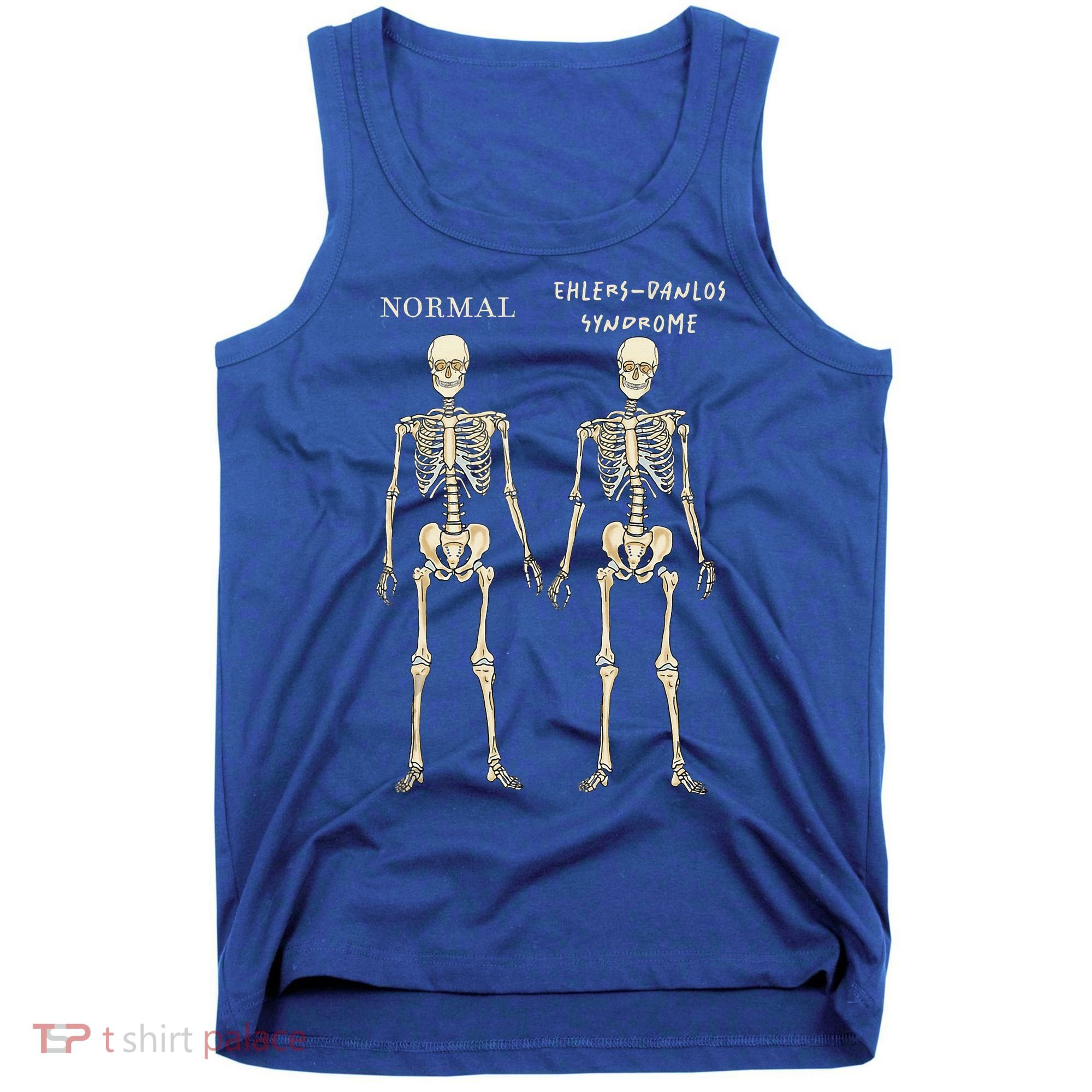Ehlers Danlos Syndrome Skeletons Zebra Awareness Tank Top