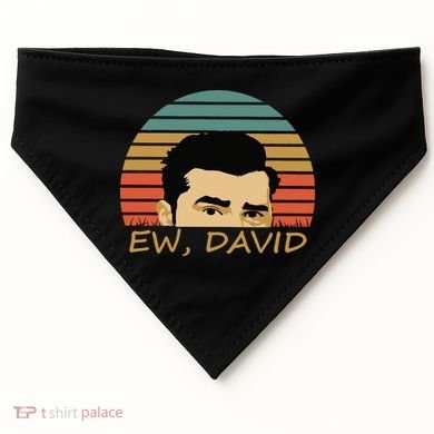 Ew David Schitts Creek David Rose USA-Made Doggie Bandana