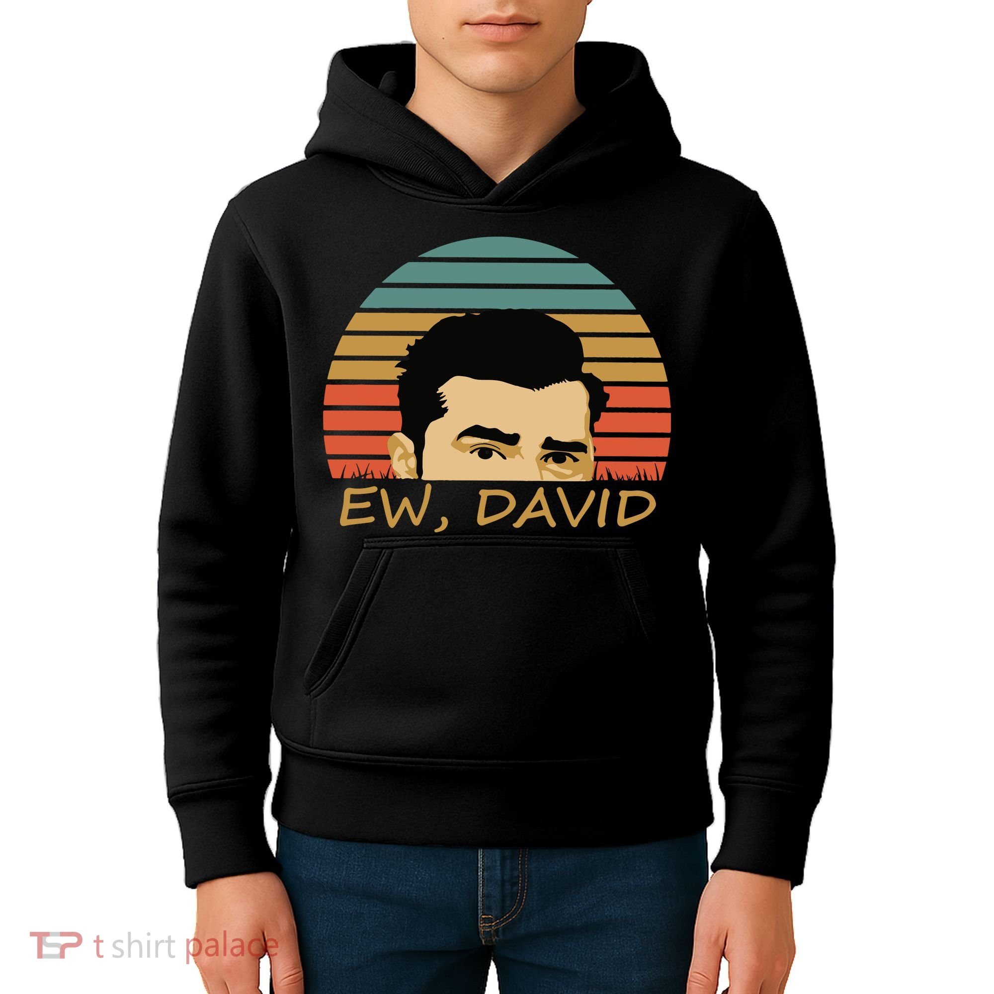Ew David Schitts Creek David Rose Kids Hoodie