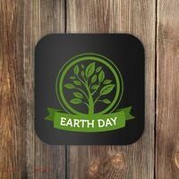 Earth Day Tree Coaster thumb 0