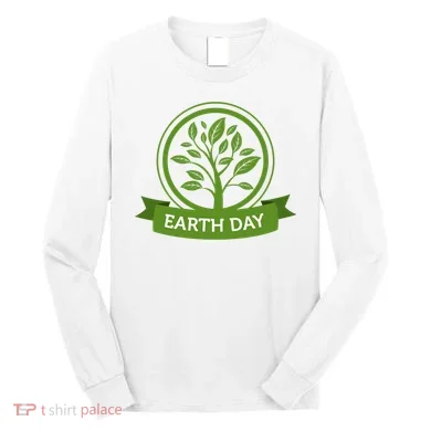 Earth Day Tree Long Sleeve Shirt