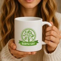 Earth Day Tree Coffee Mug thumb 3