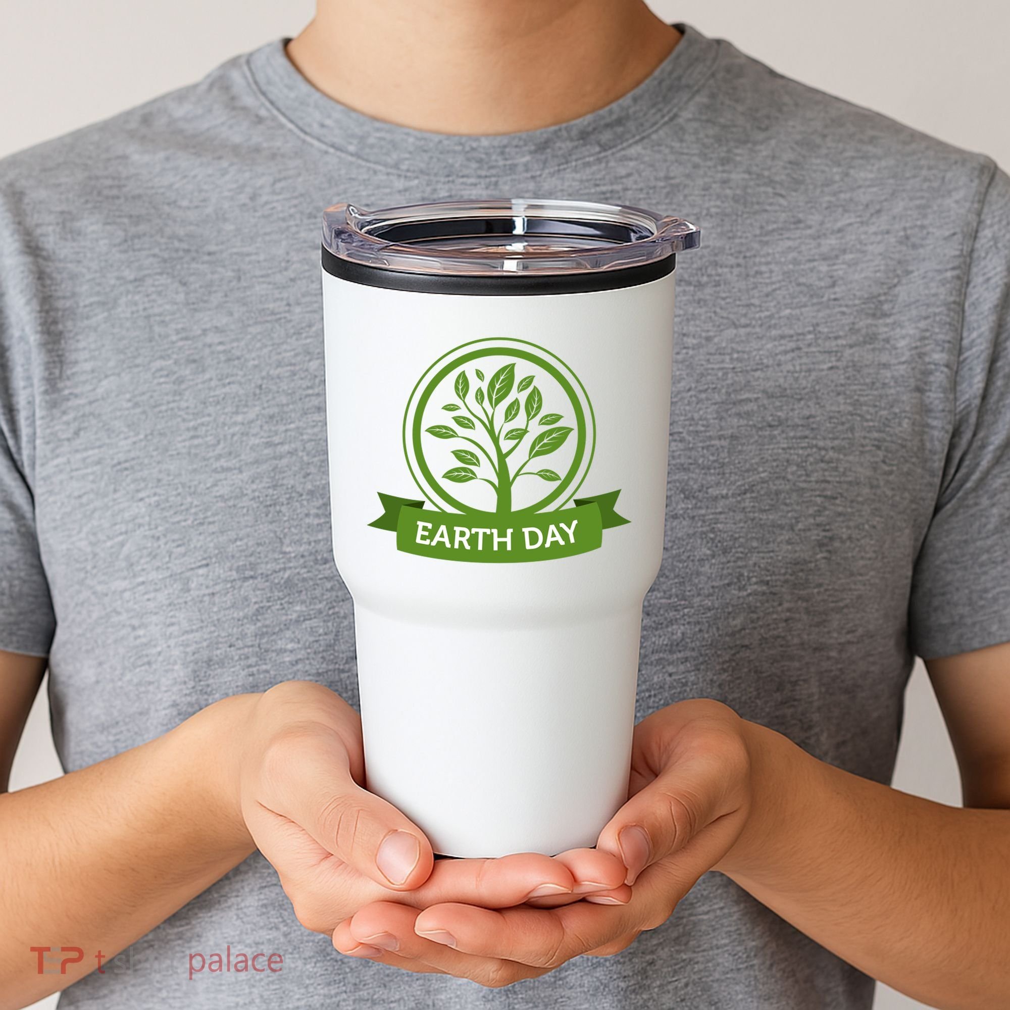 Earth Day Tree Tumbler