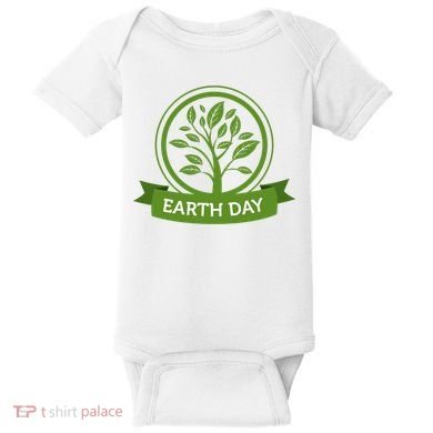 Earth Day Tree Baby Bodysuit
