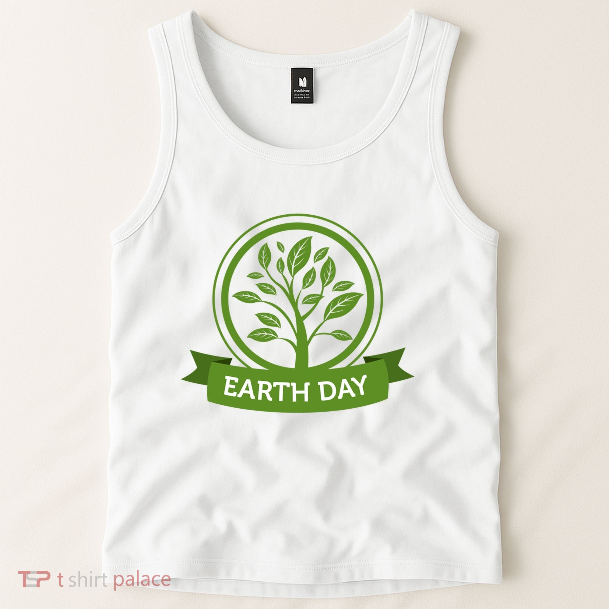 Earth Day Tree Tank Top