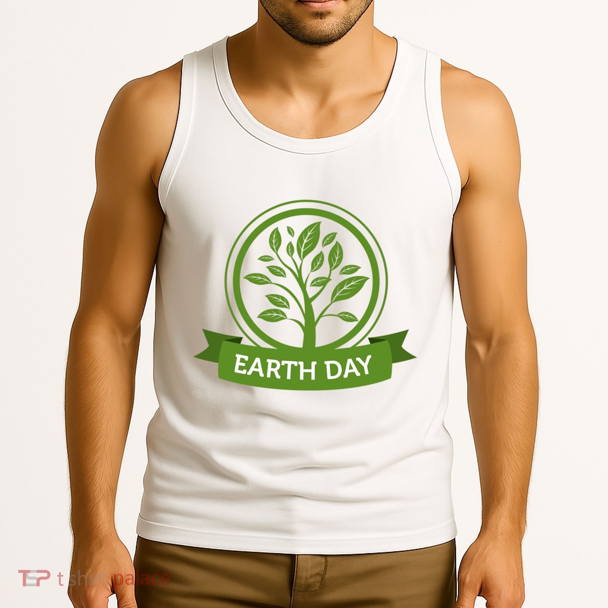 Earth Day Tree Tank Top