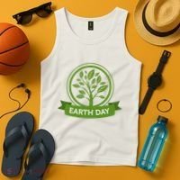 Earth Day Tree Tank Top thumb 4