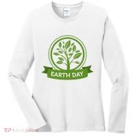 Earth Day Tree Women's Long Sleeve Shirt thumb 0