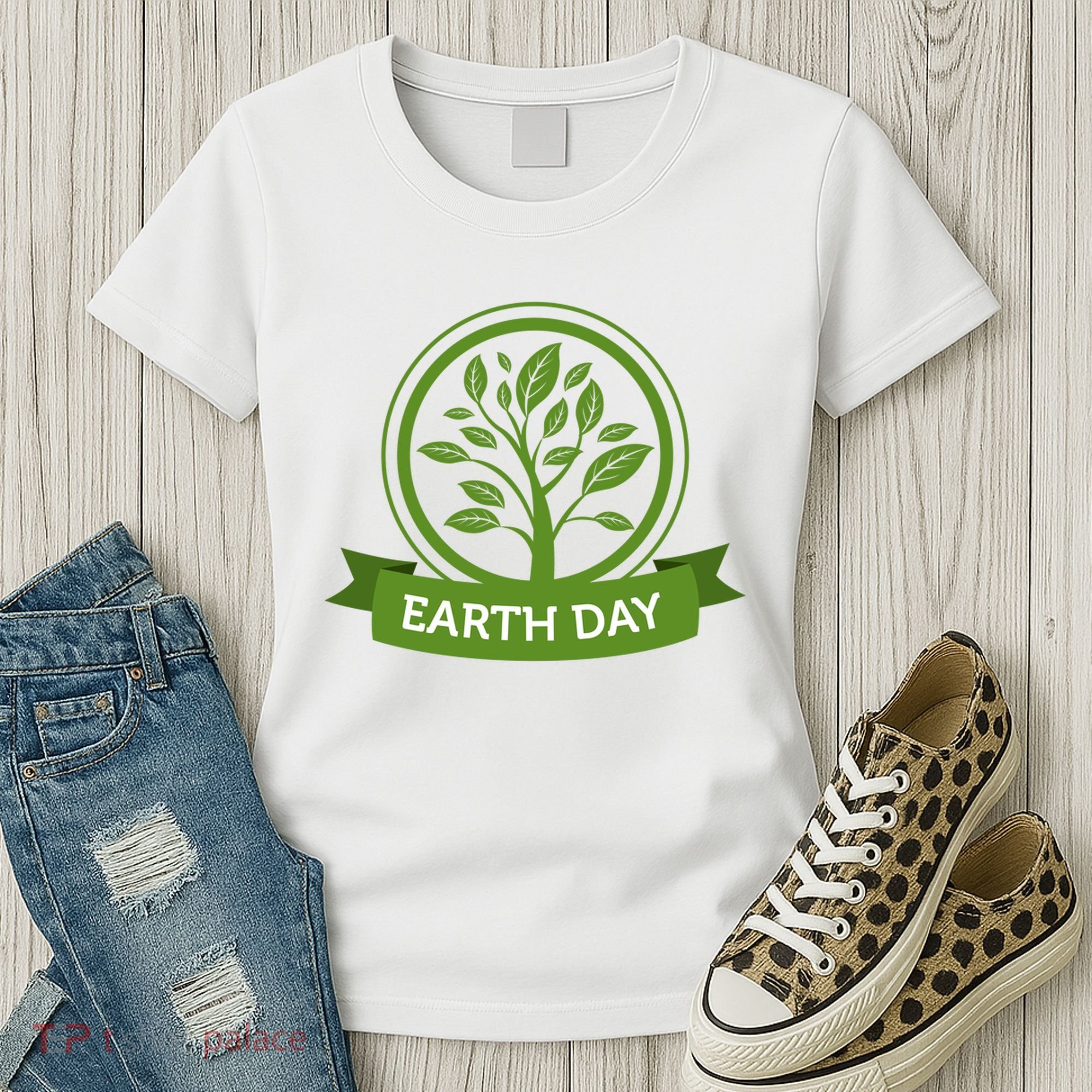 Earth Day Tree Women's T-Shirt