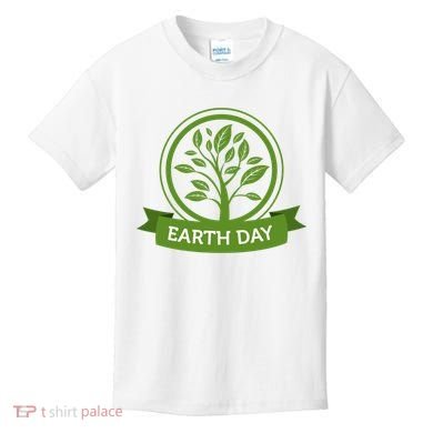 Earth Day Tree Kids T-Shirt