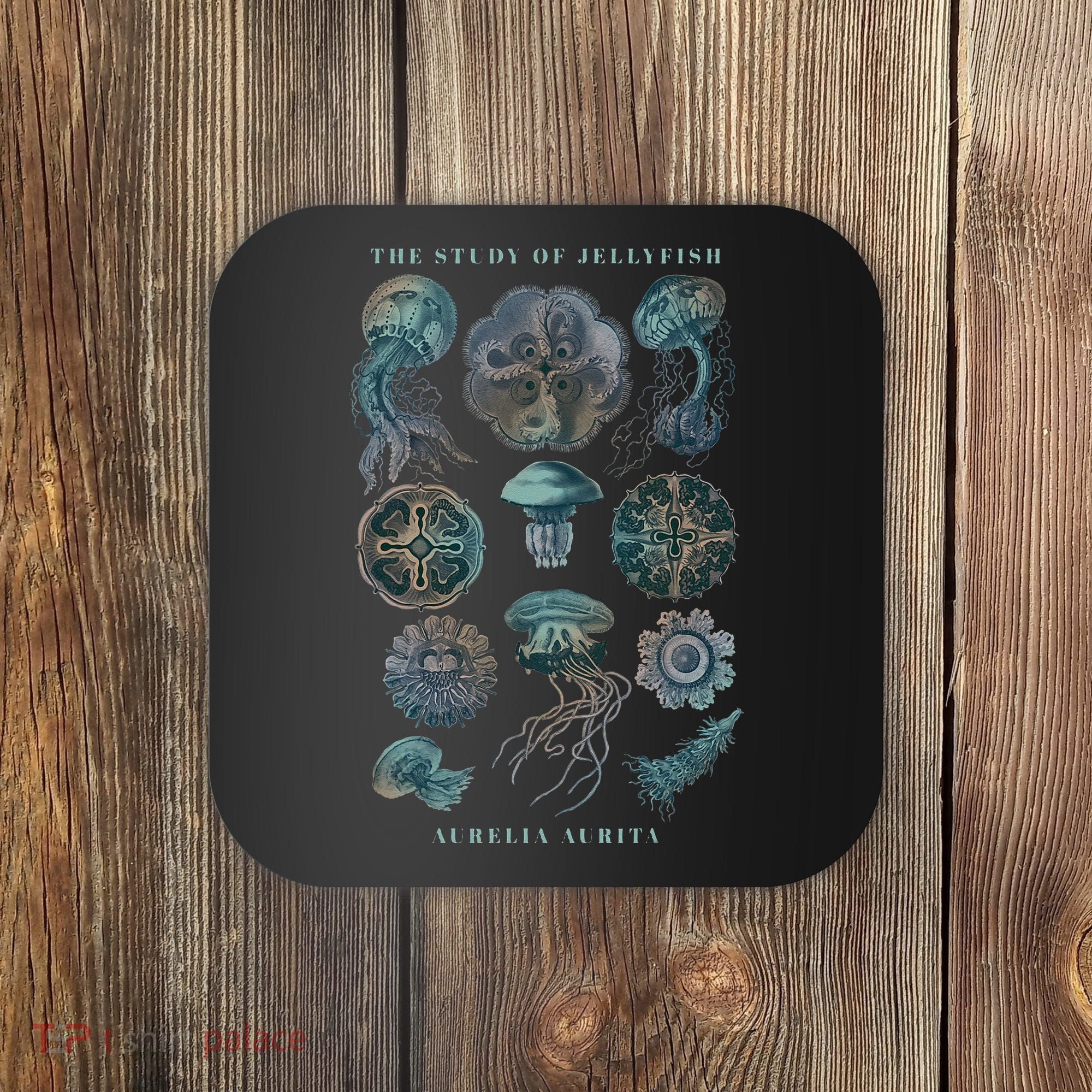 Earth Day The Study Of Jellyfish Coaster