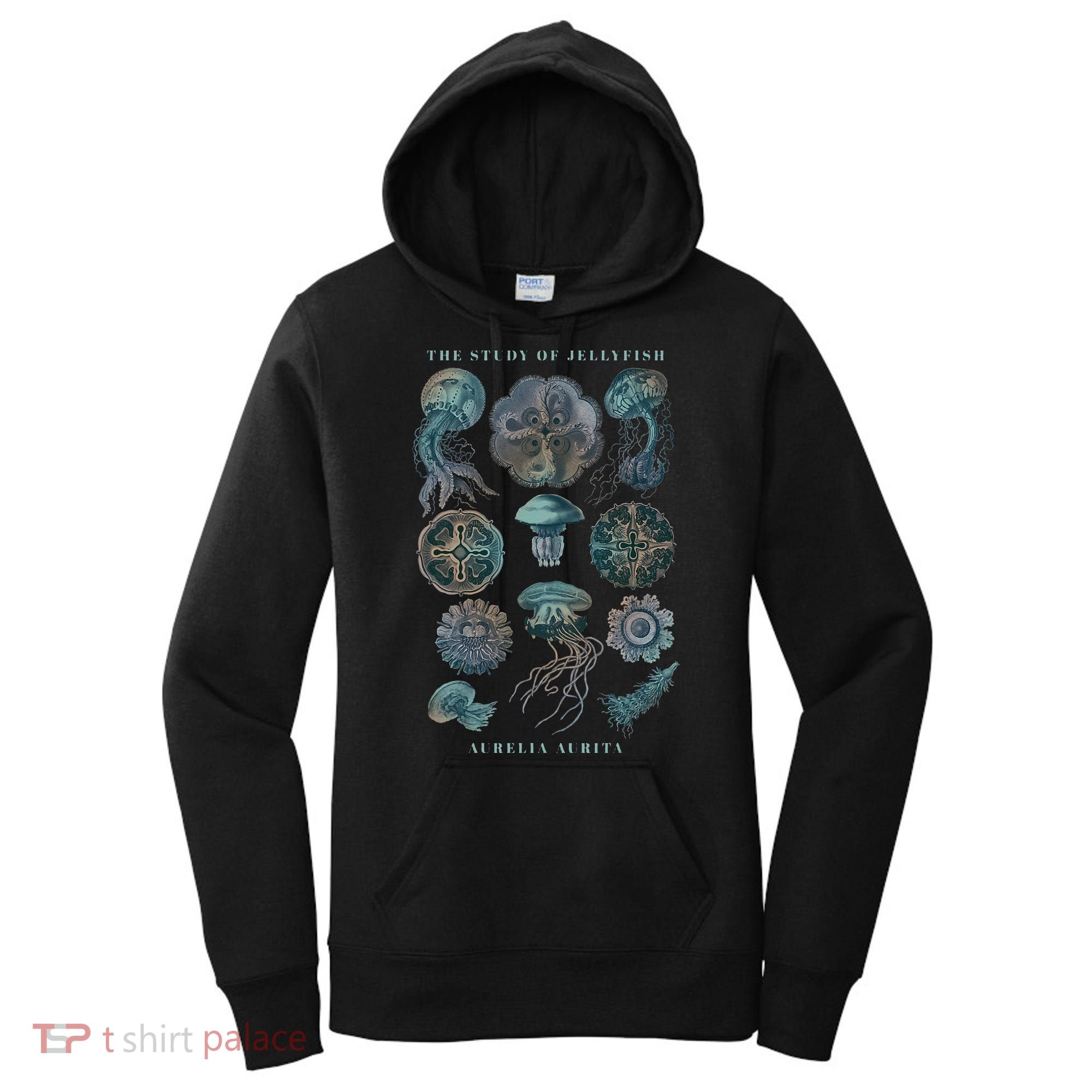 Earth Day The Study Of Jellyfish Women's Hoodie
