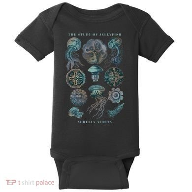 Earth Day The Study Of Jellyfish Baby Bodysuit