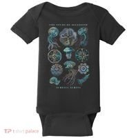 Earth Day The Study Of Jellyfish Baby Bodysuit thumb 0