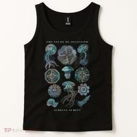 Earth Day The Study Of Jellyfish Tank Top thumb 2