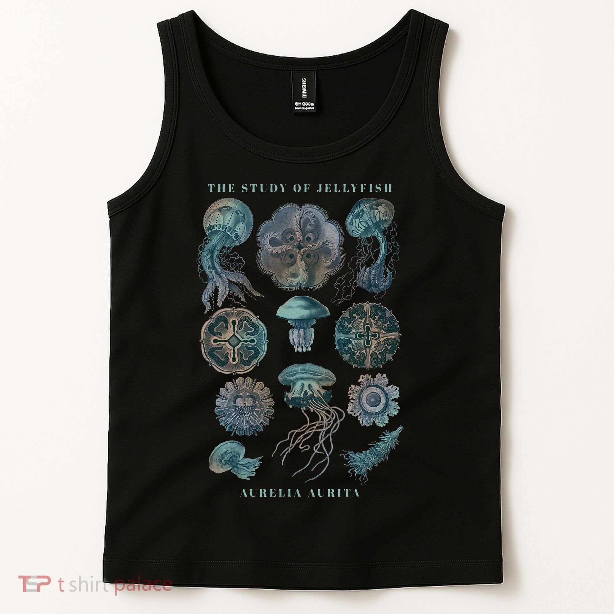 Earth Day The Study Of Jellyfish Tank Top