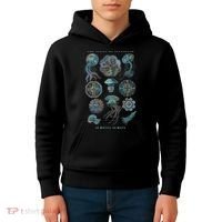 Earth Day The Study Of Jellyfish Kids Hoodie thumb 4