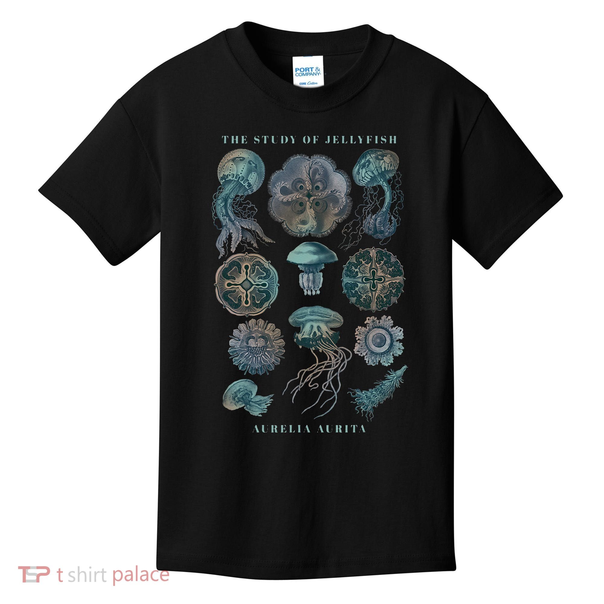 Earth Day The Study Of Jellyfish Kids T-Shirt