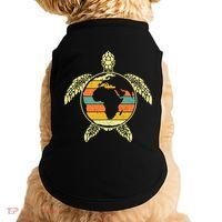 Earth Day Turtle Retro Doggie Tank thumb 0
