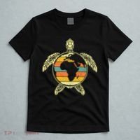 Earth Day Turtle Retro T-Shirt thumb 5