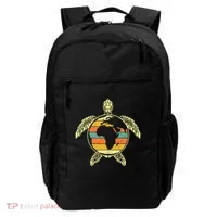 Earth Day Turtle Retro Backpack thumb 0