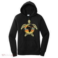Earth Day Turtle Retro Women's Hoodie thumb 0