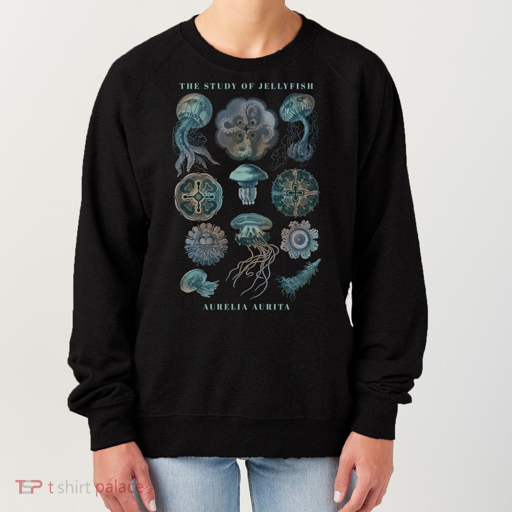 Earth Day The Study Of Jellyfish Gift Women's Sweatshirt