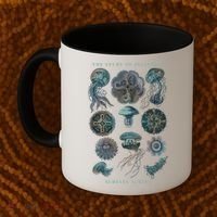 Earth Day The Study Of Jellyfish Gift Coffee Mug thumb 2
