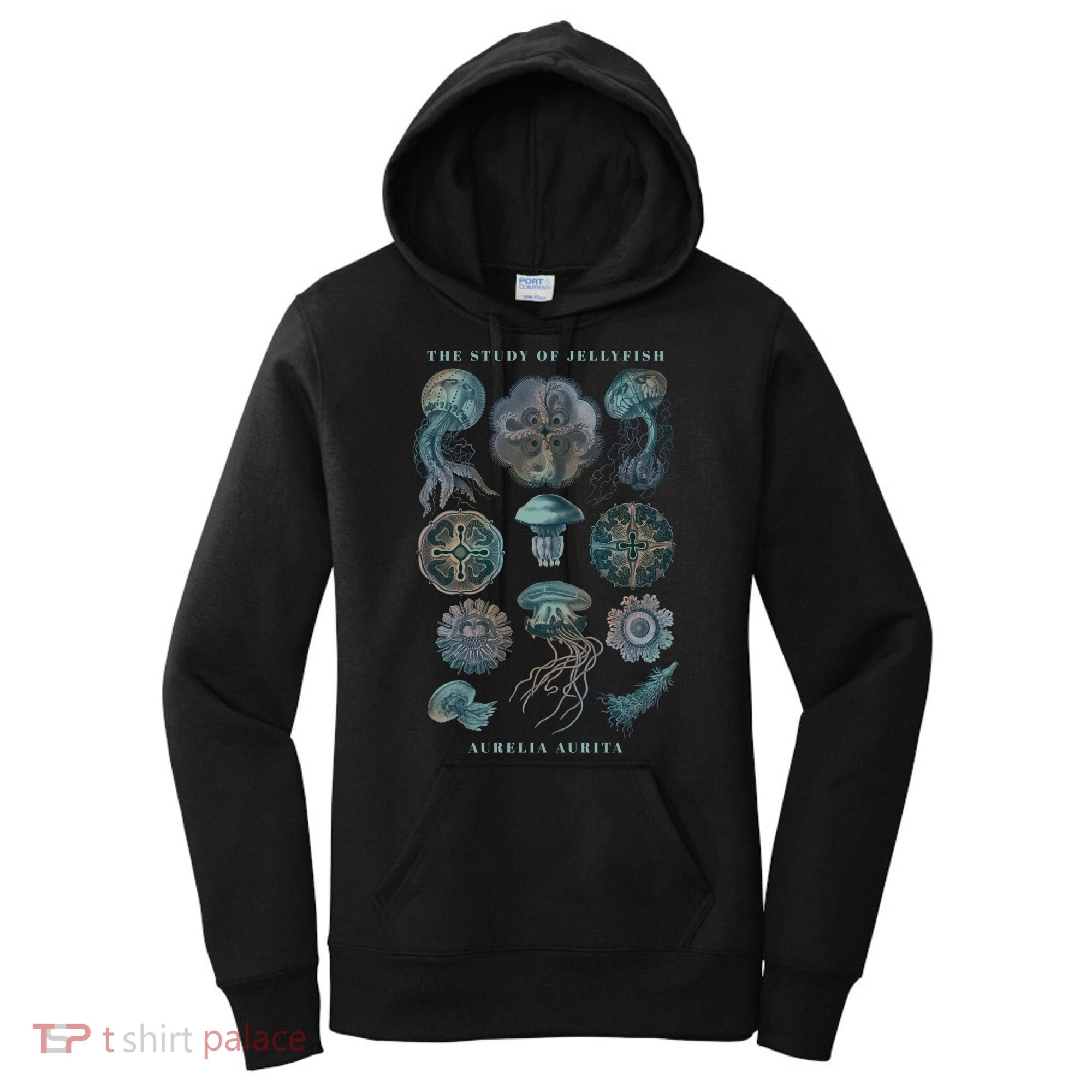 Earth Day The Study Of Jellyfish Gift Women's Hoodie