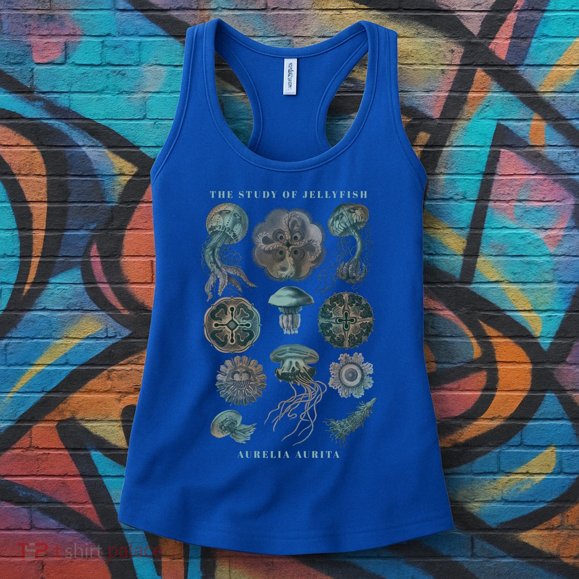 Earth Day The Study Of Jellyfish Gift Women's Tank Top