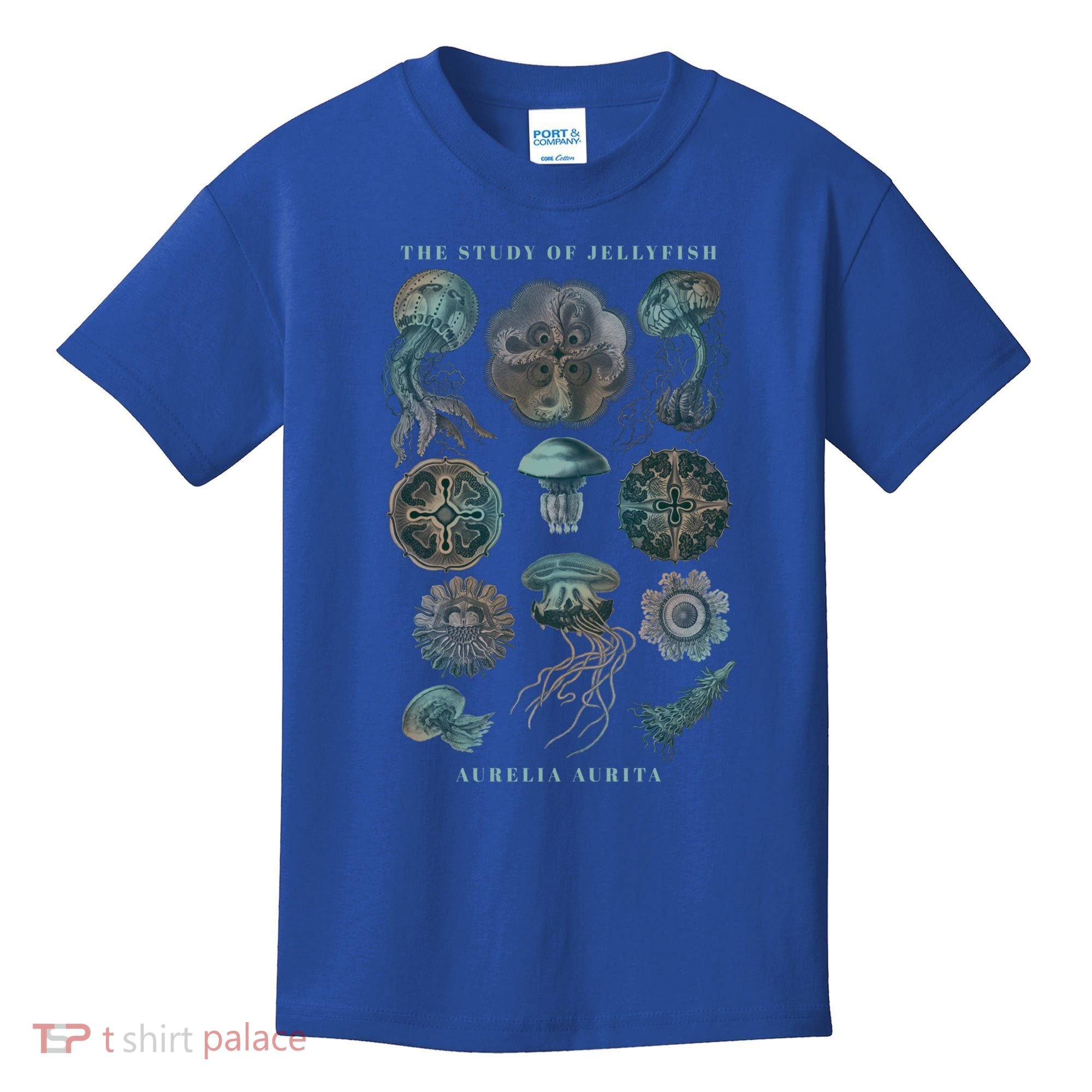 Earth Day The Study Of Jellyfish Gift Kids T-Shirt