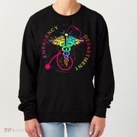 Emergency Department Tie Dye Ed Er Nurse Nursing Women's Sweatshirt thumb 0