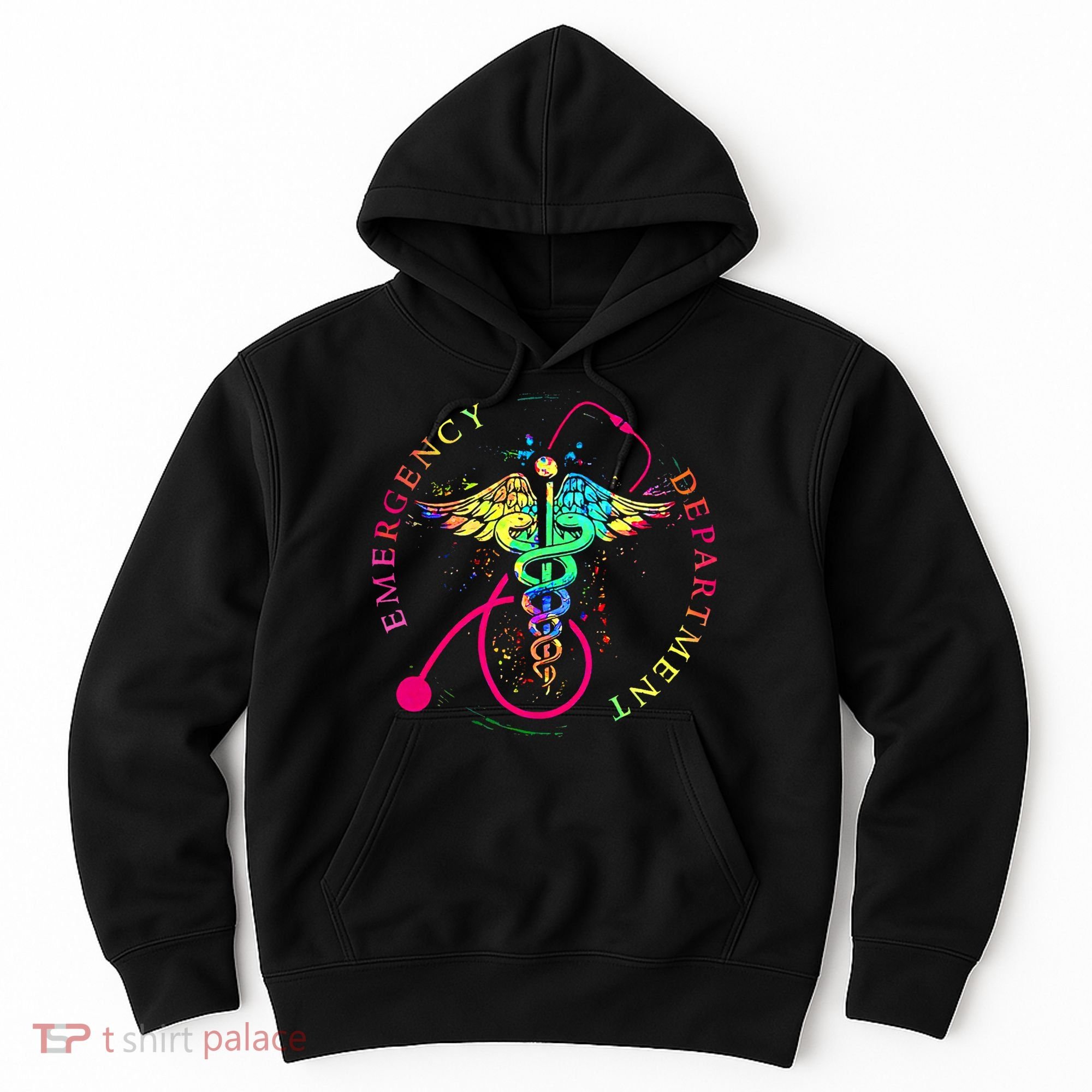 Emergency Department Tie Dye Ed Er Nurse Nursing Hoodie