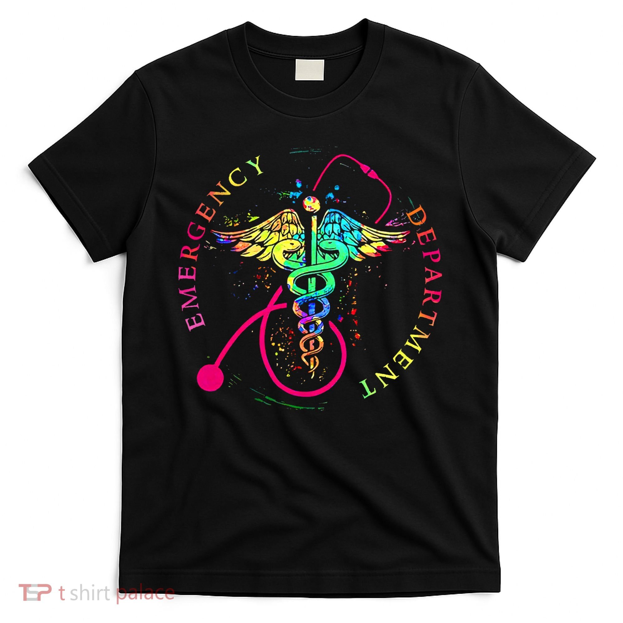 Emergency Department Tie Dye Ed Er Nurse Nursing T-Shirt