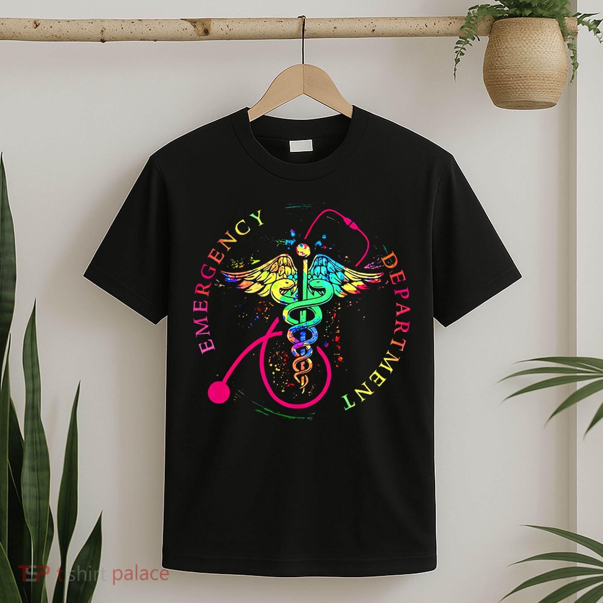 Emergency Department Tie Dye Ed Er Nurse Nursing T-Shirt