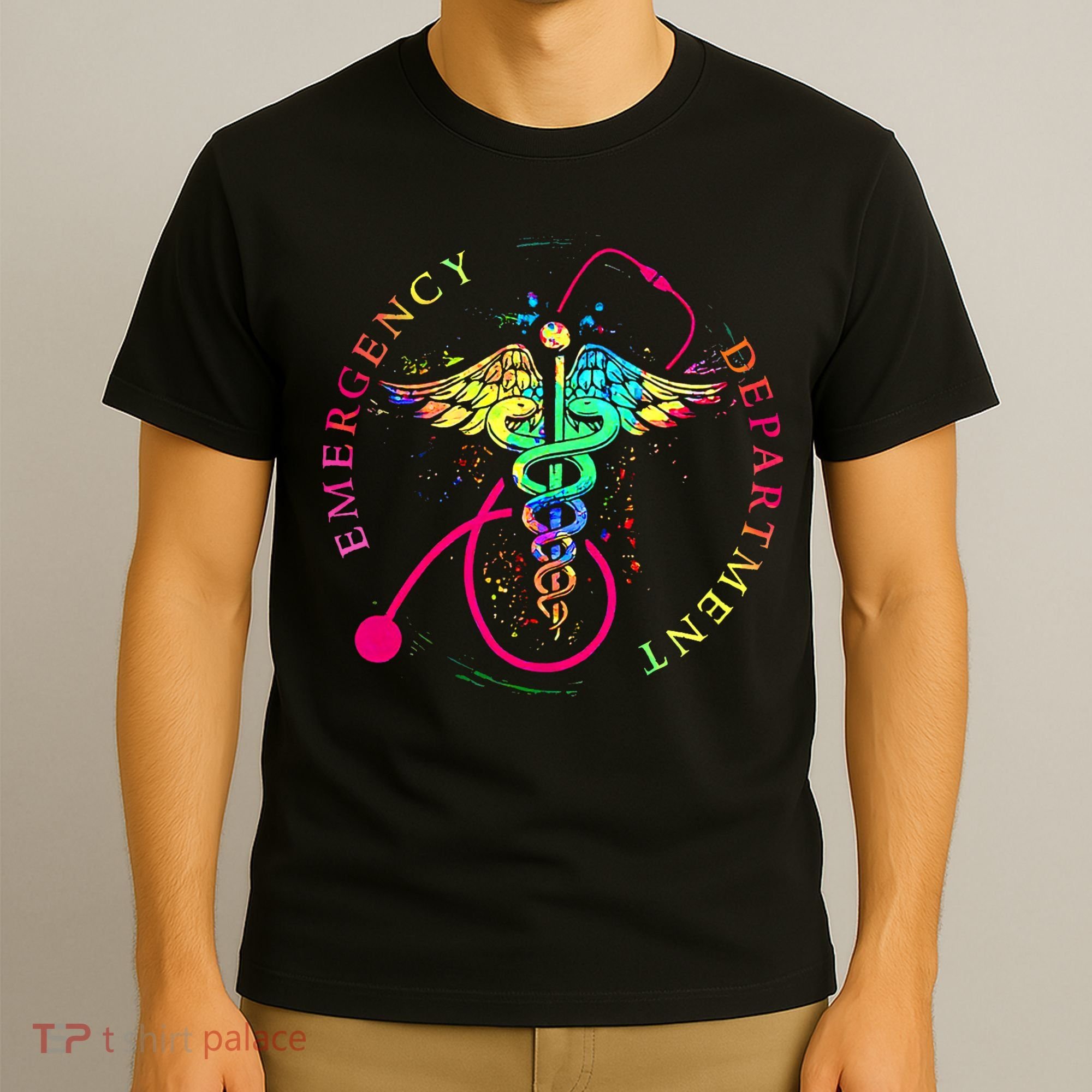 Emergency Department Tie Dye Ed Er Nurse Nursing T-Shirt