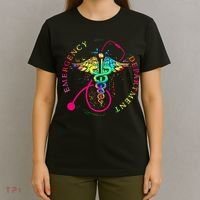 Emergency Department Tie Dye Ed Er Nurse Nursing T-Shirt thumb 4