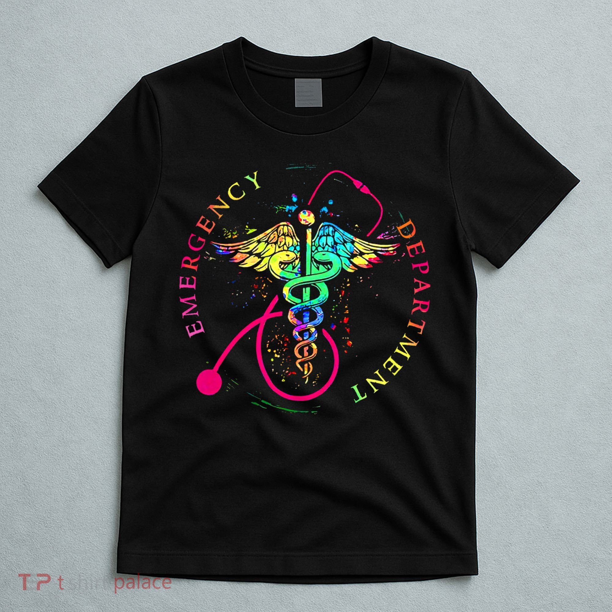 Emergency Department Tie Dye Ed Er Nurse Nursing T-Shirt